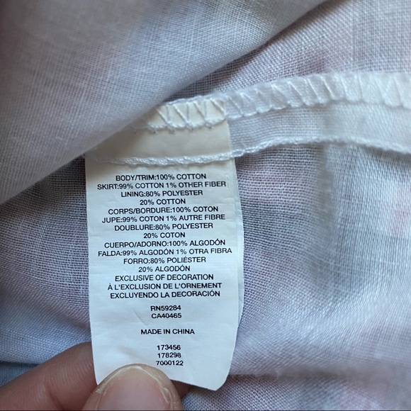 Childrens Place 4th of July Dress Red White Blue American USA Plaid Sequins - Picture 9 of 9